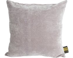 PTMD Sierkussen Floo - 45x10x45 cm - Katoen - Bruin