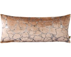 PTMD Sierkussen Kyleen - 80x3x35 cm - Fluweel - Goud