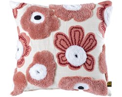 PTMD - Sierkussen Primuse - Roze - 45x4x45cm