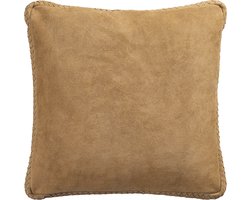 PTMD - Sierkussen Suky - Bruin - 45x8x45cm