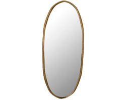 PTMD Spiegel Limera - 150x60x2 cm - Aluminium - Messing