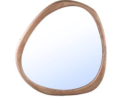 PTMD Spiegel Neelix - 80x3x76 cm - Hout - Naturel