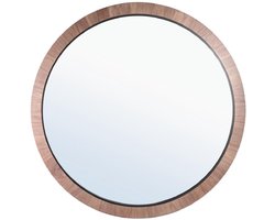 PTMD Spiegel Tiess - 153x8x153 cm - Hout - Naturel