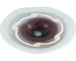 PTMD Stefan Schaal Decoratief - 45 x 45 x 8 - Glas - Creme