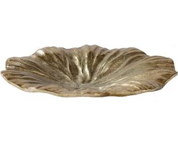 PTMD Terza Ronde Schaal - H3 x Ø24 cm - Aluminium - Goud