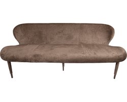 PTMD Thor dining bench Aphrodite Mocca 7