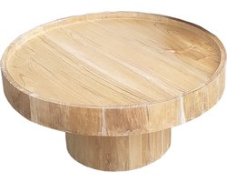 PTMD Tiera Natural Dining Chair Low