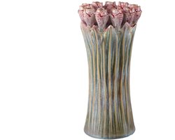 PTMD - Vaas Tulips - Groen - 18.5x18.5x39.5cm