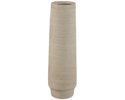PTMD Vaas Zonna - 14x14x46 cm - Keramiek - Beige