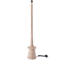 PTMD Vloerlamp Caelin - 24x24x135 cm - Hout - Naturel