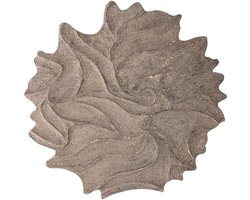 PTMD Wandpaneel Ceanna - 90x2x90 cm - MDF - Bruin