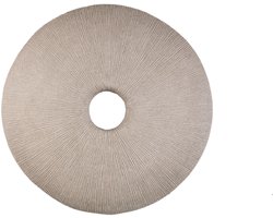 PTMD Wandpaneel Kathelle - 75x5x75 cm - Poly - Creme