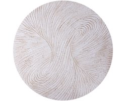 PTMD Wandpaneel Wiktor - 120x2x120 cm - MDF - Wit