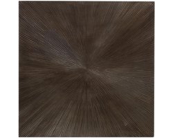 PTMD Wandpaneel Zapp - 90x2x90 cm - Hout - Bruin