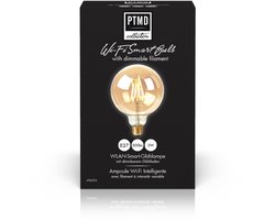 PTMD WiFi Smart LED Lamp - H17 x Ø12 cm - Goud