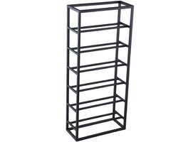 PTMD - Wijnrek Kentyn - Zwart - 35x15x84cm