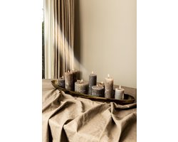 PTMD Yaren Schaal - 106x33x7 cm - Aluminium - Goud