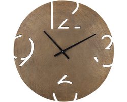 PTMD Zafrina Klok - 56x2x56 cm - Aluminium - Messing