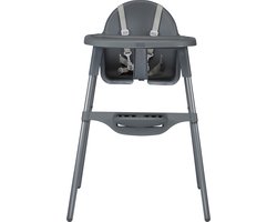 Puck Kinderstoel - 3 in 1 - Mat Grijs