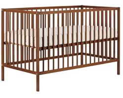 Puck Raw Babybed - 60 x 120 cm - Beuken - Walnoot