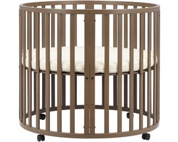 Puck Ronde Box - Chestnut - Inclusief Matras
