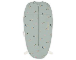 Puckababy Mini Inbakerslaapzakje baby (3-6m) - Tiny Village - Katoen TOG 0.5