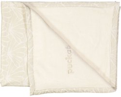 Puckababy ultrazachte deken - 75x100 cm - Seashell Sand - Zandkleurig met zeeschelppatroon