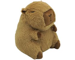 Puckator Deurstopper Capybara - 1.2 kg - bruin - knuffeldier - H20 cm - deurstop - binnendeur en buitendeur