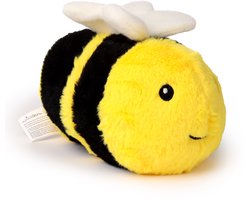 Puckator Deurstopper Honingbij - 1.2 kg - geel/zwart - knuffeldier - H21 cm - deurstop - binnendeur en buitendeur