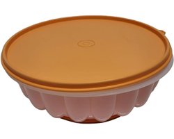 Puddingvorm XXL Charlotte Charlotte vorm cake pudding zoete verleiding puddingvorm oranje wit dessert zoete prins puddingvorm