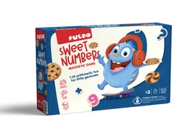 PUEDO® Sweet Numbers – Magnetisch Reken- en Telspel voor Kinderen – Leren Rekenen & Getallen Herkennen – Educatief Spel van EVA Schuim – Vanaf 3 Jaar
