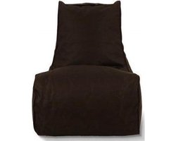 Puffi Kinder Zitzak Stoel Lounge Chair Kids - Zwart