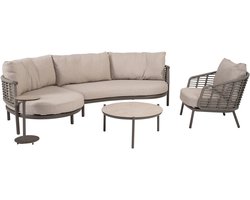Puglia loungeset 4-delig terre 4 Seasons Outdoor