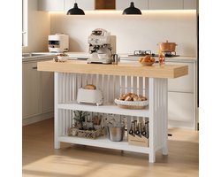 Pugsdrly Bartafel compacte statafel voor keuken, eetkamer, woonkamer en huisbar, 160 × 40 × 105 cm
