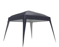 Pugsdrly vervangend dak voor tuinhuisje, vervangend zeil voor 3 x 3 m tuinhuisje, vervangend dak voor tuintent, UPF50+, Oxford-stof, donkergrijs