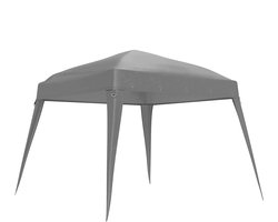 Pugsdrly vervangend dak voor tuinhuisje, vervangend zeil voor 3 x 3 m tuinhuisje, vervangend dak voor tuintent, UPF50+, Oxford-stof, lichtgrijs