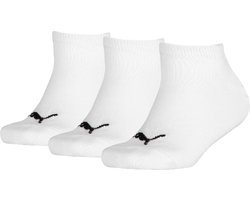Puma - Kids Invisible 3P - Kindersokken - 27-30 - WIt