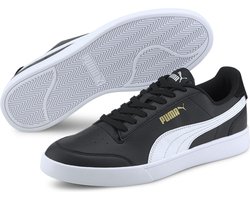 PUMA Puma Shuffle Unisex Sneakers - Puma Black-Puma White-Puma Team Gold - Maat 39