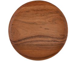 Pure Acacia Wood Houten Onderbord rond 20x1.5 cm
