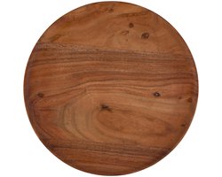 Pure Acacia Wood Houten Onderbord rond 30x1.5 cm