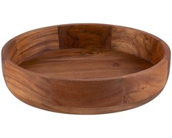 Pure Acacia Wood Schaal 30x6 cm