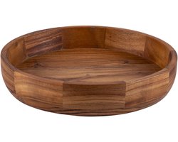 Pure Acacia Wood Schaal 34x6 cm