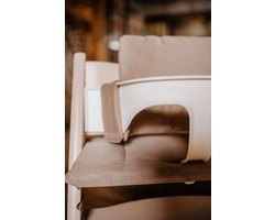 Pure Baby Love - Kussen kinderstoel - zitkussen - Stokke Tripp Trapp - stoelverkleiner - bruin