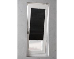 Pure Living - Plisse met zijgeleiding - 100x240 cm - Donker Grijs