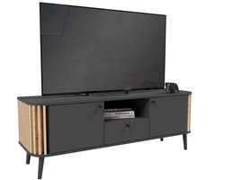 Pure Lowboard grijs Artisan Oak NB - 40x138x50cm