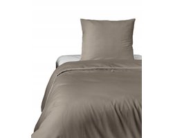 PURE MASOBATYN KATOEN BEDDENGOED 140X200cm - TAUpe luxe