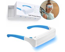 Pure Well® Lichttherapiebril - Daglichtbril - Daglichtlamp - Winterdepressie - Vrij van Uv-straling - Verbeter Humeur & Slaapkwaliteit - lichttherapie lamp