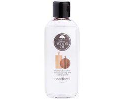 Pure Wood Oil | Onderhoudsolie | Snijplank olie | Houtverzorging | Voor houten en bamboe borrelplanken en keukengerei | Foodsafe 100 ml