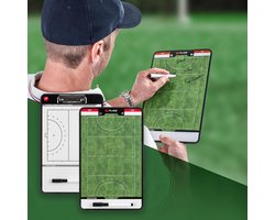 Pure2Improve - Tactiekbord / Coachbord - Hockey - wit/zwart