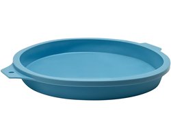 Purepeak Boterkoekvorm - Quichevorm - Ø 19.5 cm - Siliconen - Blauw